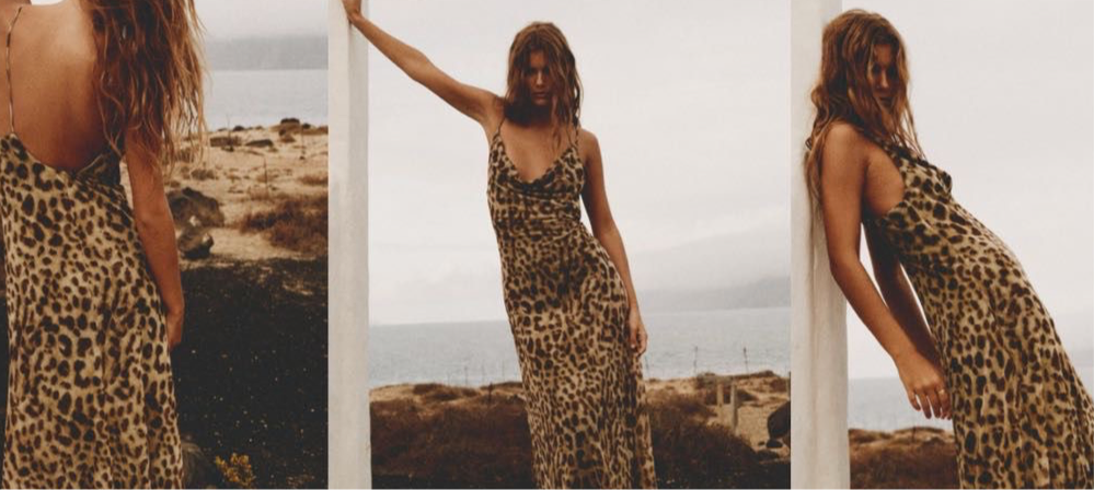 Vestido leopardo