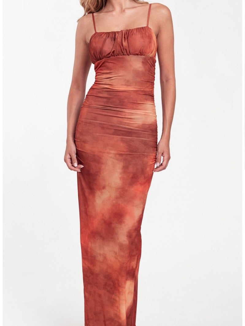 Vestido tie die